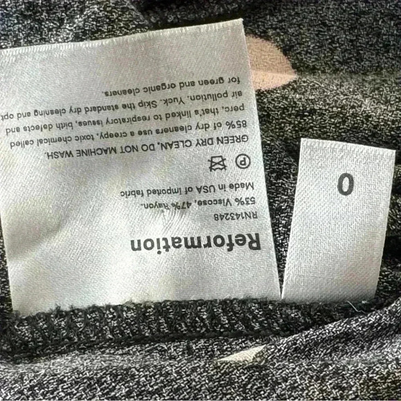 $278 Reformation Creed Polka Dot Midi Dress - Picture 12 of 12